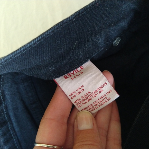 Revice 90s Baby Joey Black Wash Jeans - Picture 6 of 9